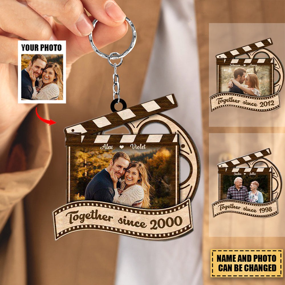 Together - Personalized Custom Photo Acrylic Keychain