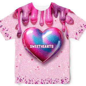 Personalized Grandma's Sweethearts All-over Print T Shirt