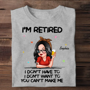 Stepping Into A New Chapter Of Retirement - Perfect Personalized Retirement Gift Tee