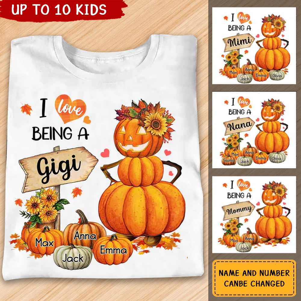 Fall Grandma Pumpkin Shirt - Sweatshirt