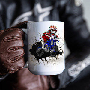 Motocross Rider, Christmas Gift For Dirt Bike Lover, Motocross Son - Personalized Mug Gift