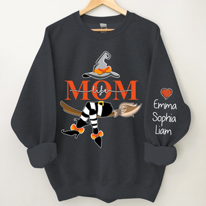 Personalized Grandma/Mom Life Witch Sweatshirt