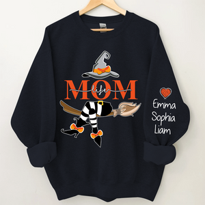 Personalized Grandma/Mom Life Witch Sweatshirt