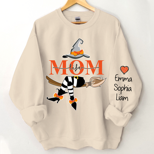 Personalized Grandma/Mom Life Witch Sweatshirt