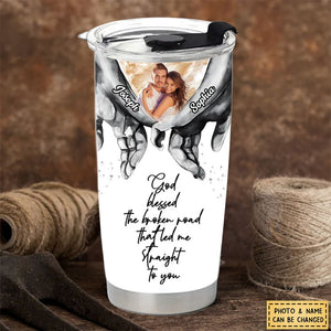 Personalized Couple Photo Tumbler - Gift For Couple