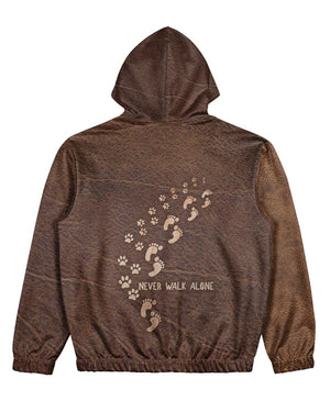 English Springer Spaniel-Never Walk Alone Hoodie