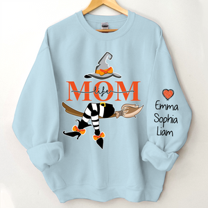 Personalized Grandma/Mom Life Witch Sweatshirt