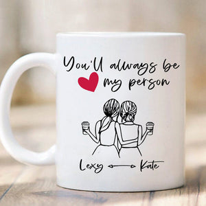 Personalized Long Distance Best Friend Bestie Mug