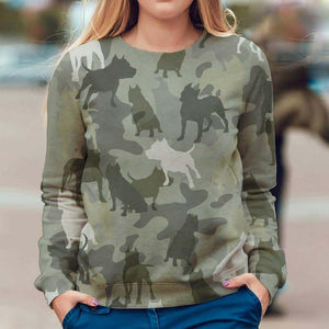 American Staffordshire Terrier - Camo - Premium Sweatshirt