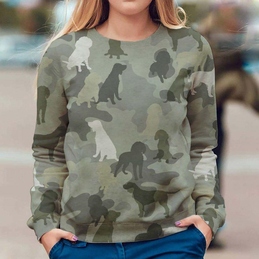 American Water Spaniel - Camo - Premium Sweatshirt