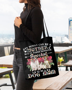 American Bulldog-A Dog Mom Cloth Tote Bag