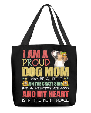 American Bulldog-Right Place-Cloth Tote Bag