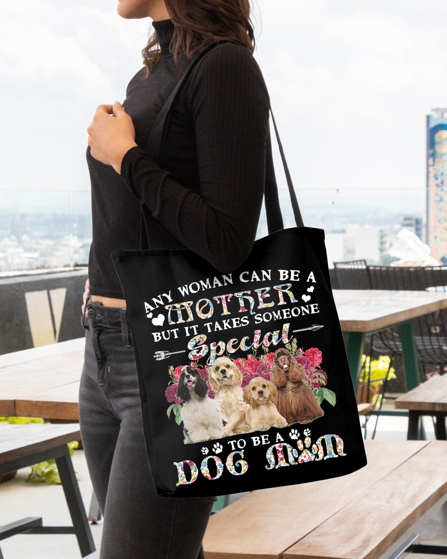 American Cocker Spaniel-A Dog Mom Cloth Tote Bag