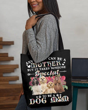 American Cocker Spaniel-A Dog Mom Cloth Tote Bag