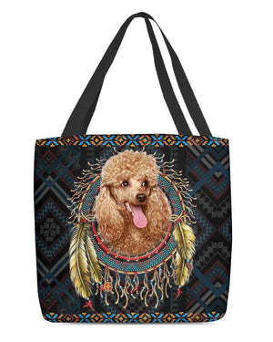 Apricot Poodle  In Dreamcatcher Cloth Tote Bag