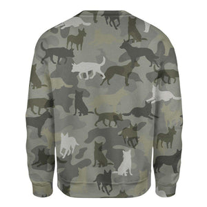 Australian Cattle Dog - Camo - Premium Sweatshirt