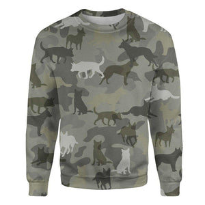 Australian Cattle Dog - Camo - Premium Sweatshirt