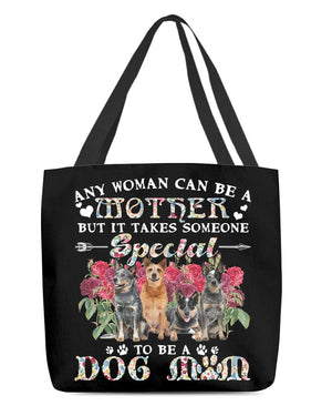 Australian Cattle-A Dog Mom Cloth Tote Bag