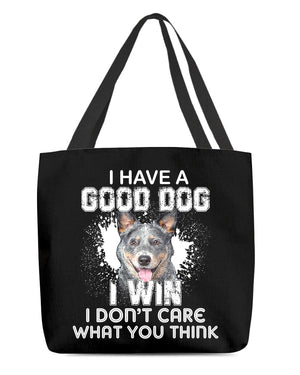 Australian Cattle-I Win Cloth Tote Bag