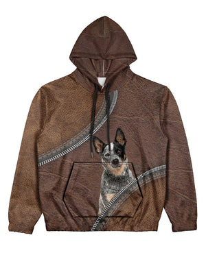 Australian Cattle Dog-Never Walk Alone Hoodie