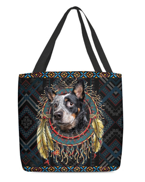 Australian Cattle Dog  In Dreamcatcher Cloth Tote Bag