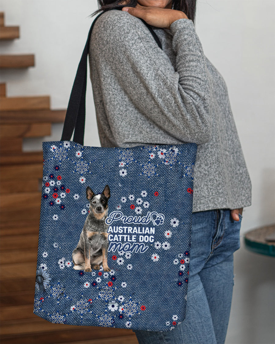 Australian Cattle Dog Pround Mom-Cloth Tote Bag