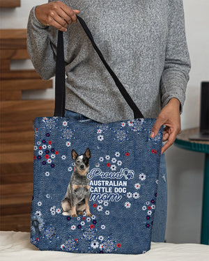 Australian Cattle Dog Pround Mom-Cloth Tote Bag