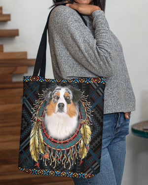 Australian Shepherd  In Dreamcatcher Cloth Tote Bag