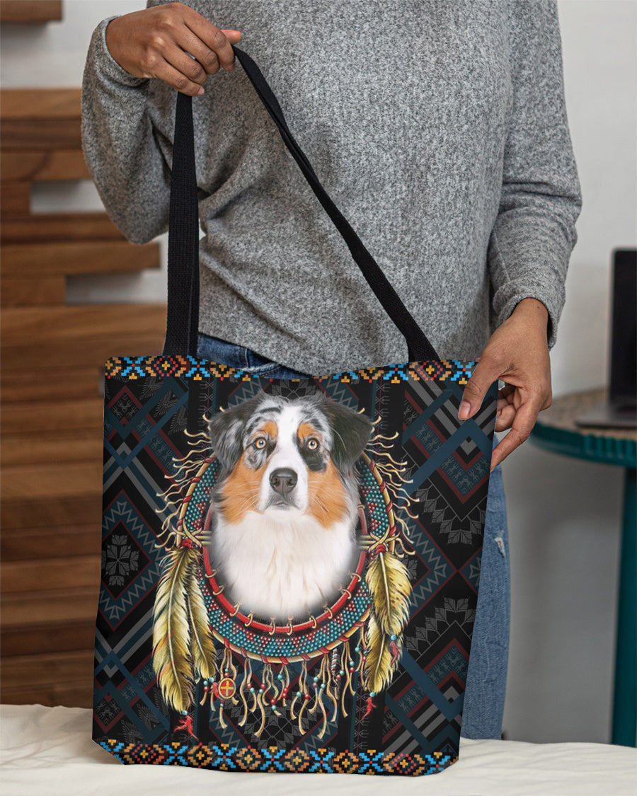 Australian Shepherd  In Dreamcatcher Cloth Tote Bag