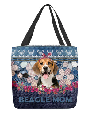 BEAGLE (2)-Flower Jean Gift for you-Cloth Tote Bag