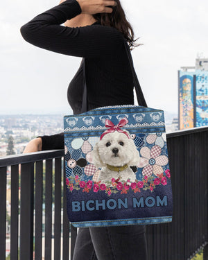 BICHON-Flower Jean Gift for you-Cloth Tote Bag