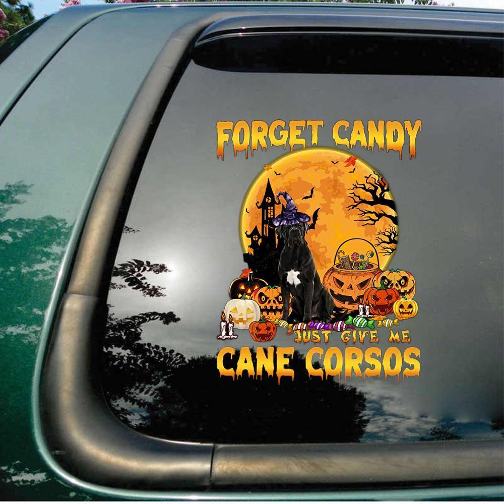 BLACK Cane Corso-Give Me CAR/HOUSE STICKER