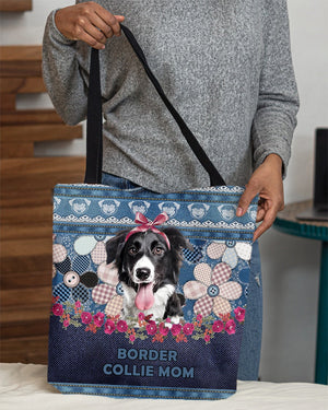 BORDER COLLIE-Flower Jean Gift for you-Cloth Tote Bag