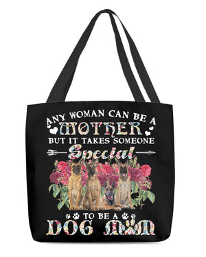 Belgian Shepherd-A Dog Mom Cloth Tote Bag