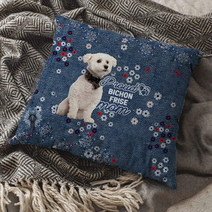 Bichon Frise Pround Mom-Pillow Case