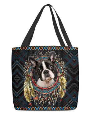 Boston terrier 2  In Dreamcatcher Cloth Tote Bag