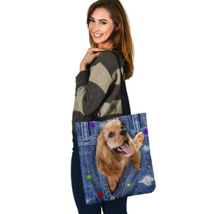 COCKER SPANIELS-The Rainbow-Cloth Tote Bag