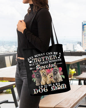 Cairn Terrier-A Dog Mom Cloth Tote Bag