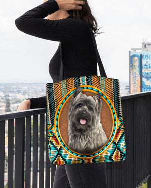 Cairn Terrier-Ethnic Style Cloth Tote Bag