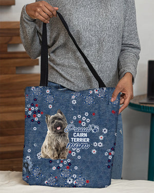 Cairn Terrier 2 Pround Mom-Cloth Tote Bag