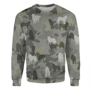 Caucasian Shepherd Dog - Camo - Premium Sweatshirt