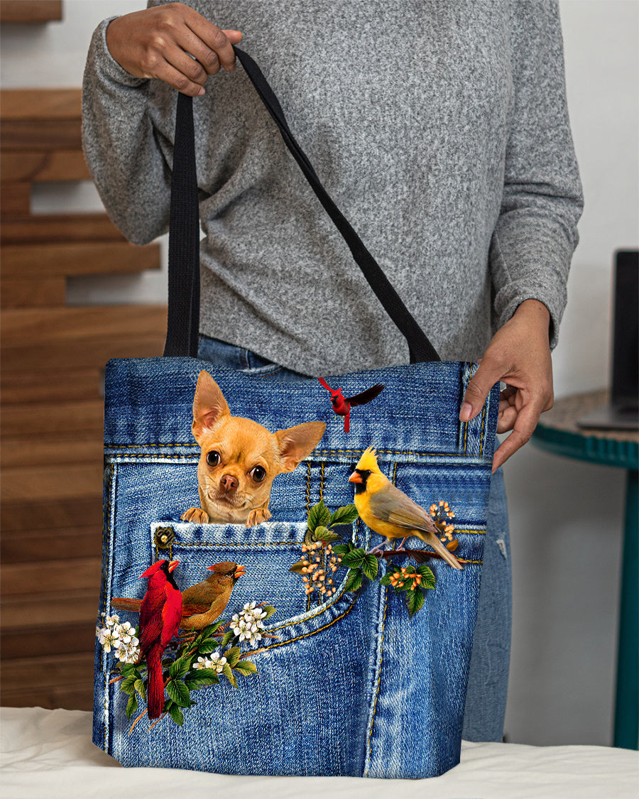 Buy Chihuahua Dog Tote Shopping Bag Online in India 
