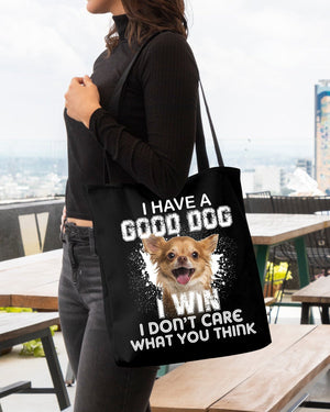 Chihuahua 2-I Win Cloth Tote Bag