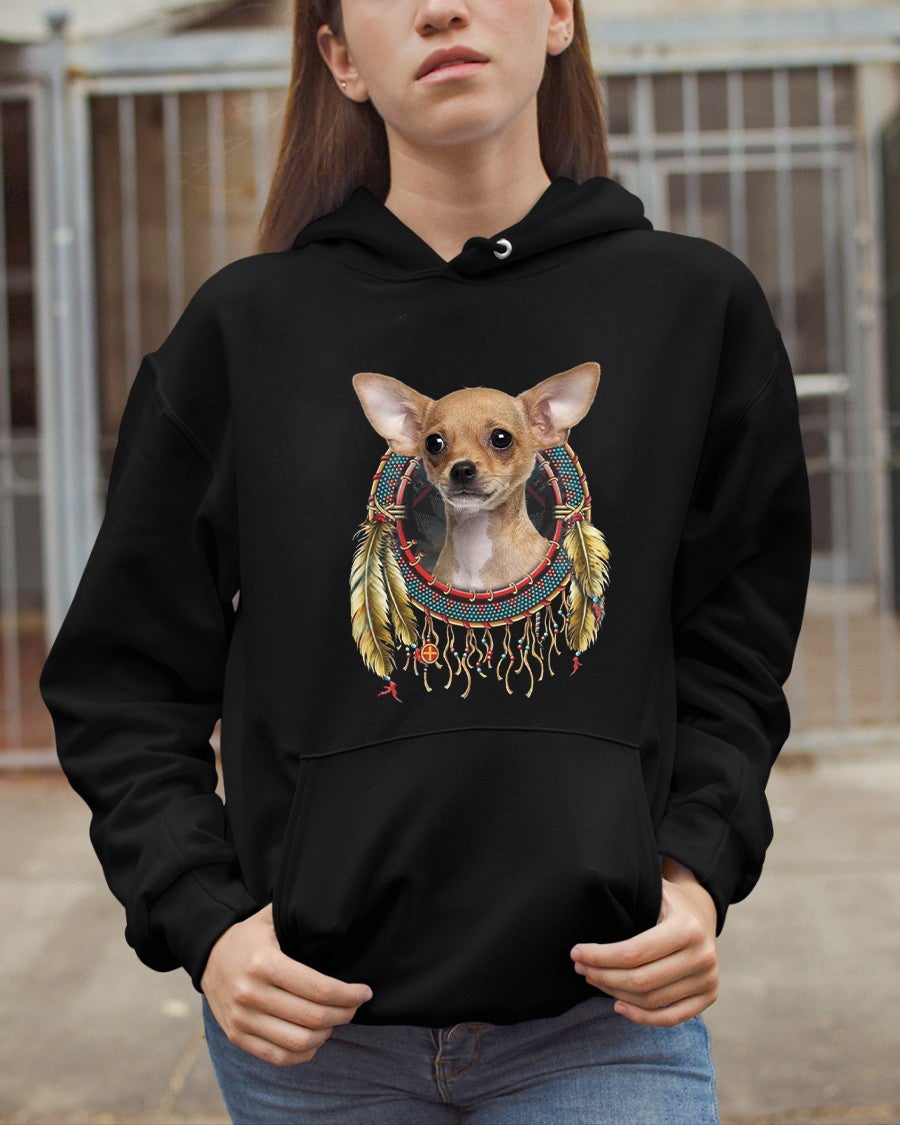 Chihuahua 2-In Dreamcatcher Hooded Sweatshirt