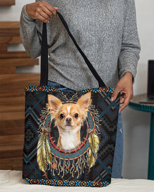 Chihuahua 2  In Dreamcatcher Cloth Tote Bag