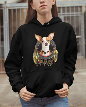 Chihuahua 3-In Dreamcatcher Hooded Sweatshirt