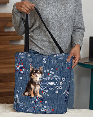 Chihuahua Pround Mom-Cloth Tote Bag