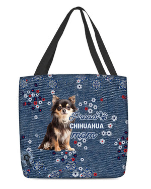 Chihuahua Pround Mom-Cloth Tote Bag