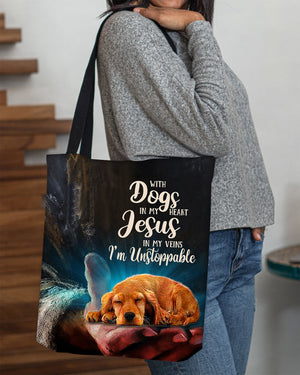 Cocker Spaniels In My Heart-Cloth Tote Bag