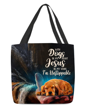 Cocker Spaniels In My Heart-Cloth Tote Bag